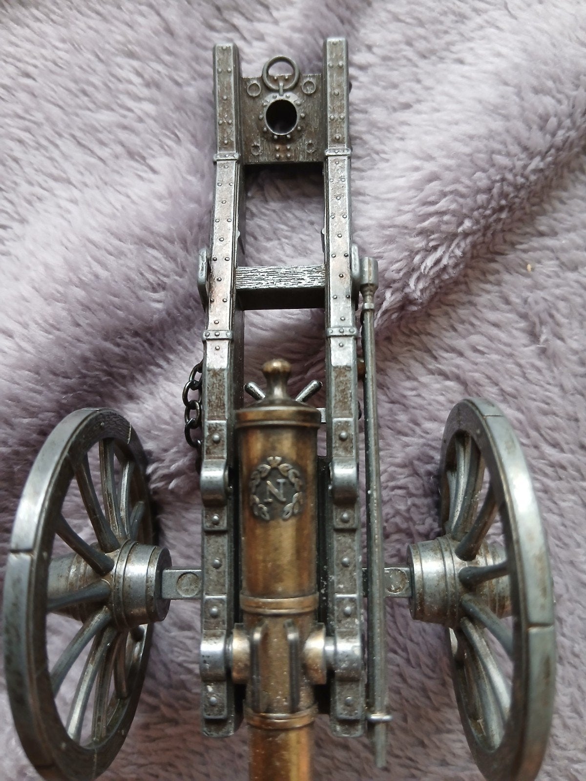 Antiek Kanon Miniatuur - Decoratief Stuk, Ophalen of Verzenden