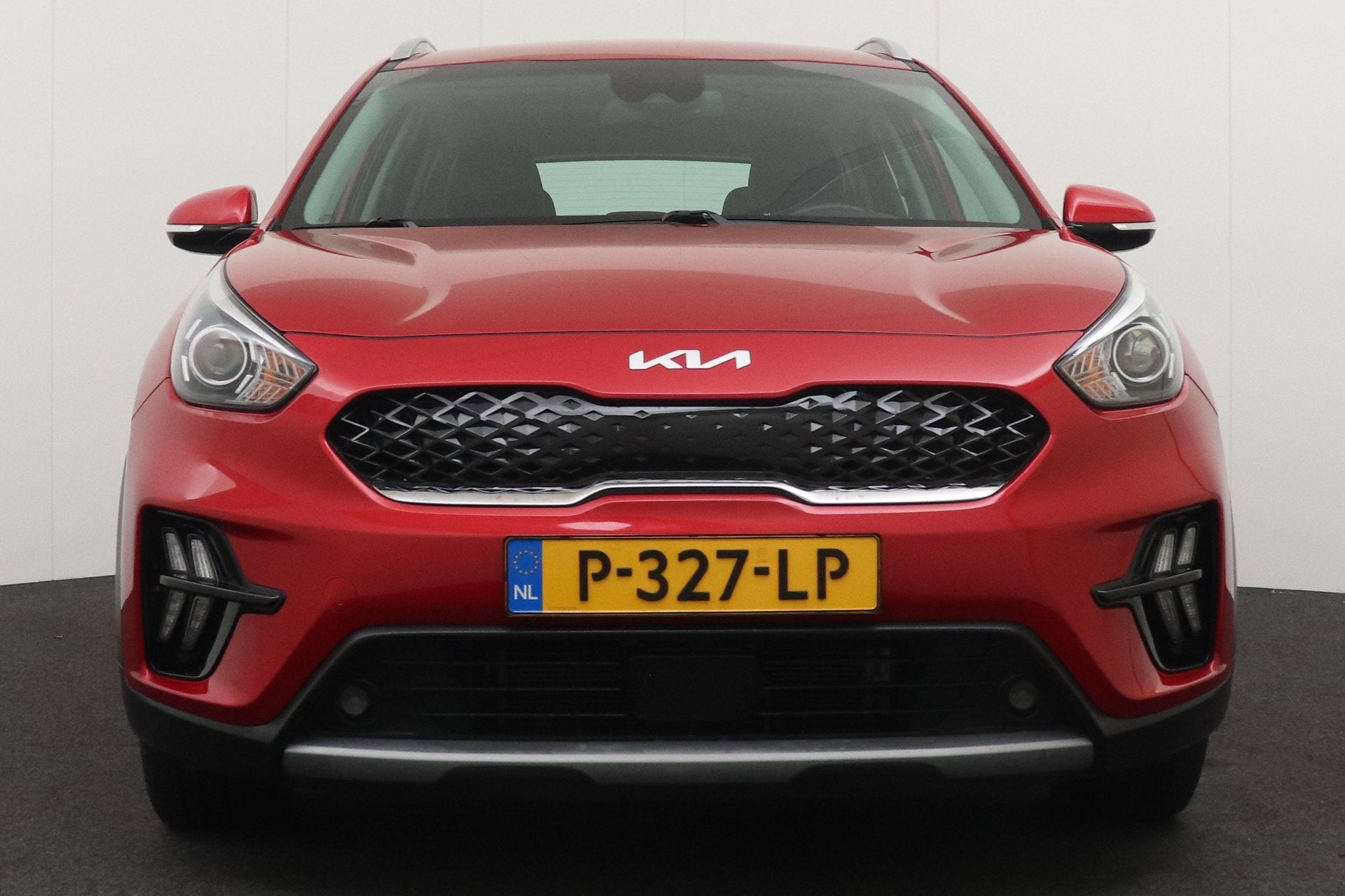 Kia Niro 1.6 Aut. GDi Hybrid DynamicLine Half-Leder Camera A, Auto's, Dealer onderhouden, Gebruikt, Leder en Stof, Origineel Nederlands