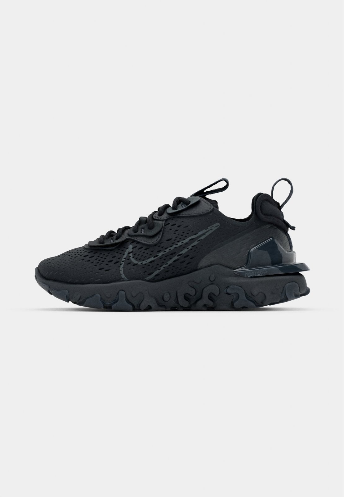 Nike React Vision Zwarte Sneakers, Ophalen of Verzenden, Zo goed als nieuw, Zwart, Sneakers of Gympen
