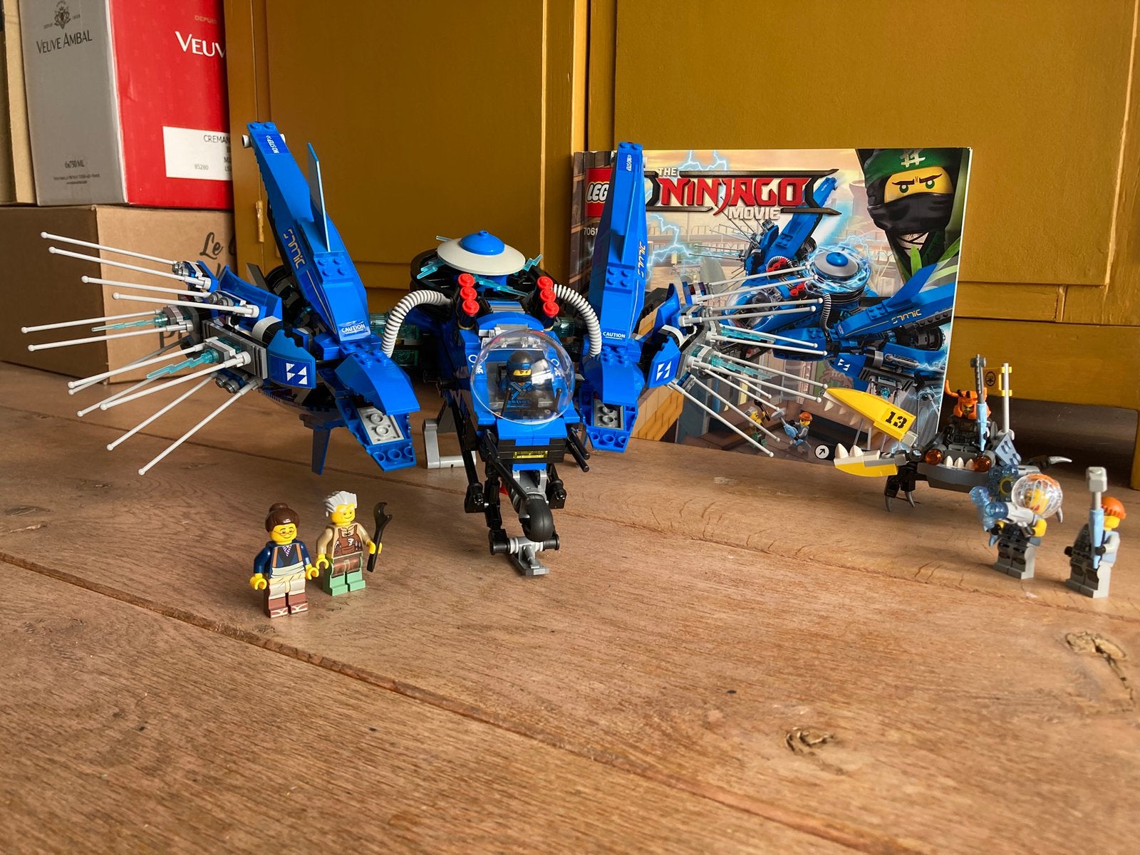 LEGO Ninjago 70614 Bliksemstraaljager, Kinderen en Baby's, Speelgoed | Duplo en Lego, Compleet, Gebruikt, Lego, Ophalen of Verzenden