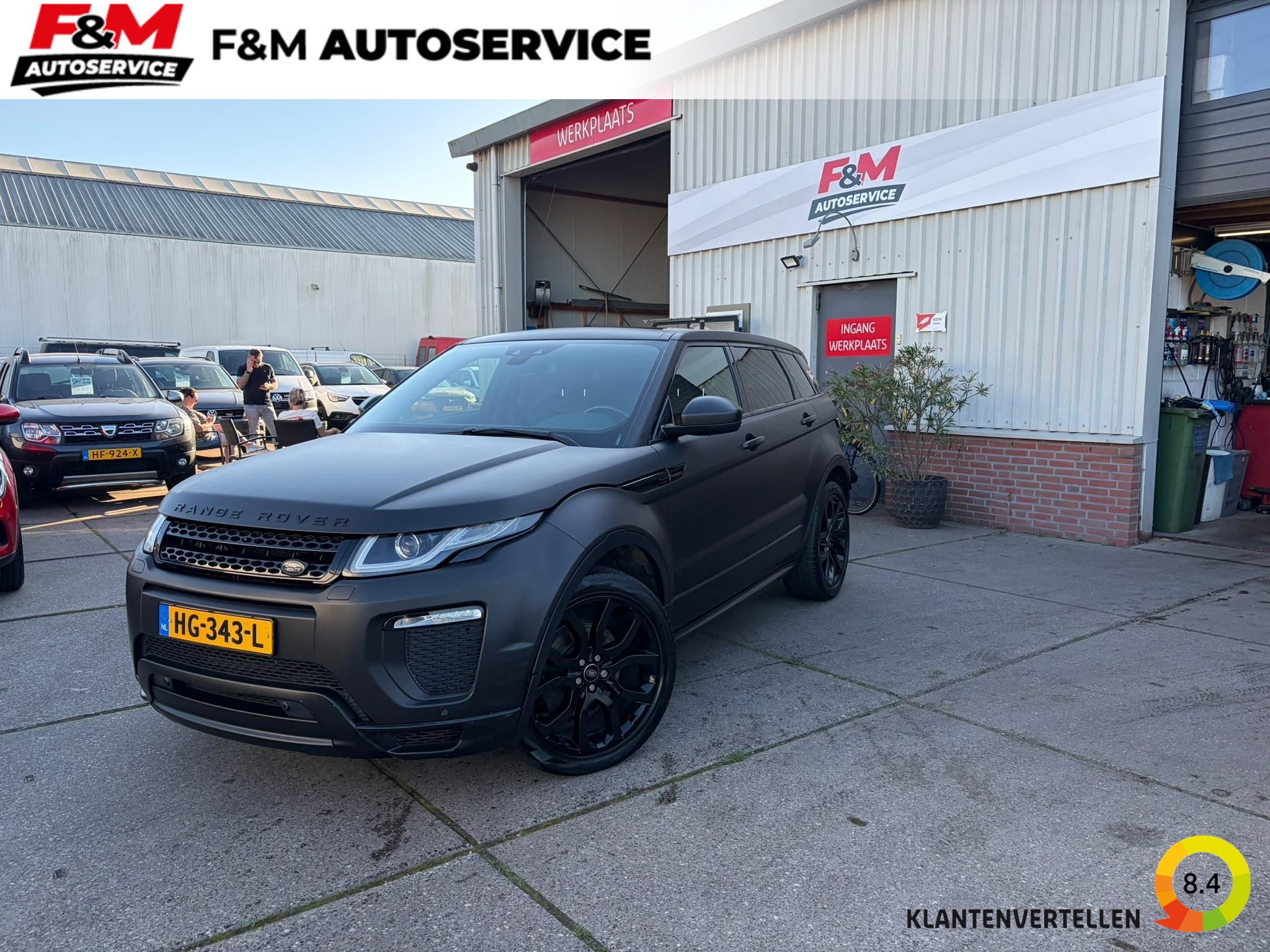 Land Rover Range Rover Evoque 2.0 Si4 HSE Dynamic Clima, cru, Automaat, Land Rover, Zwart, Crcnl@jaguarlandrover.com