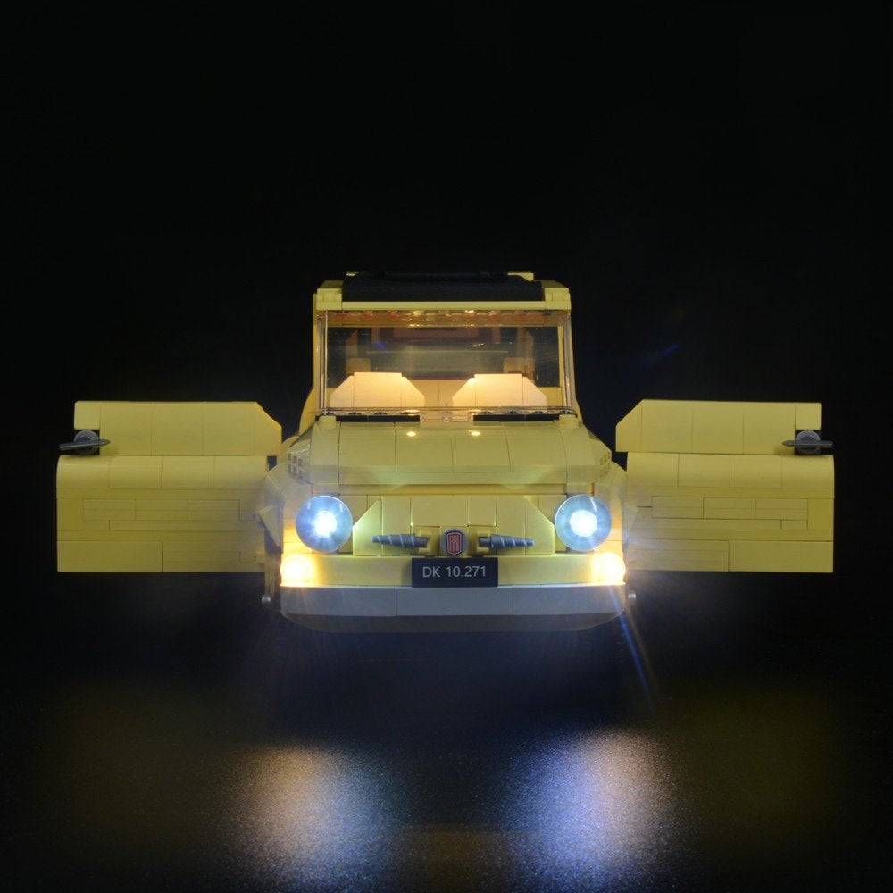 LED Verlichting voor 10271 Fiat 500 Nieuw, Ophalen of Verzenden, Nieuw, Overige merken