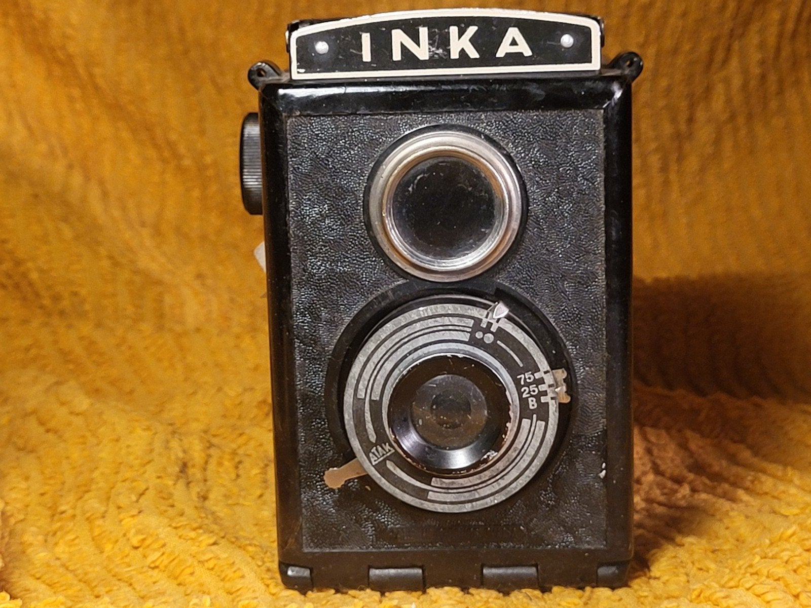 Vintage Inka Camera - Klassieke Fotografie, Ophalen of Verzenden, Gebruikt, Spiegelreflex, Overige Merken