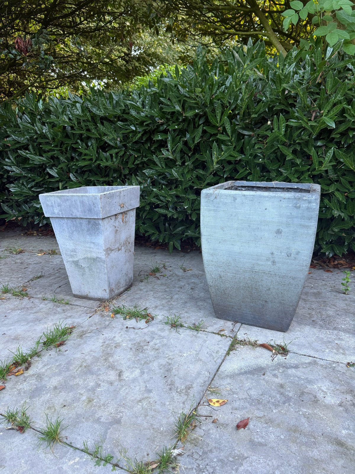 Gratis op te halen: 2 gebruikte plantenbakken, Ophalen, Gebruikt, Balkon, Minder dan 60 cm