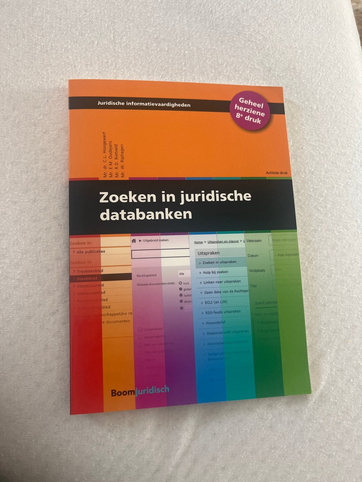Juridische Informatievaardigheden - Zoeken in databanken, Boeken, Studieboeken en Cursussen, Ophalen of Verzenden, Gamma, Nieuw