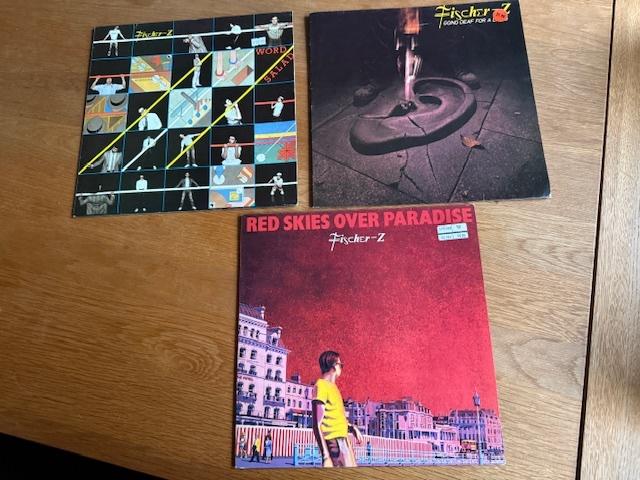 3x Vinyl LP - Fisher Z, Ophalen of Verzenden, Zo goed als nieuw, 12 inch