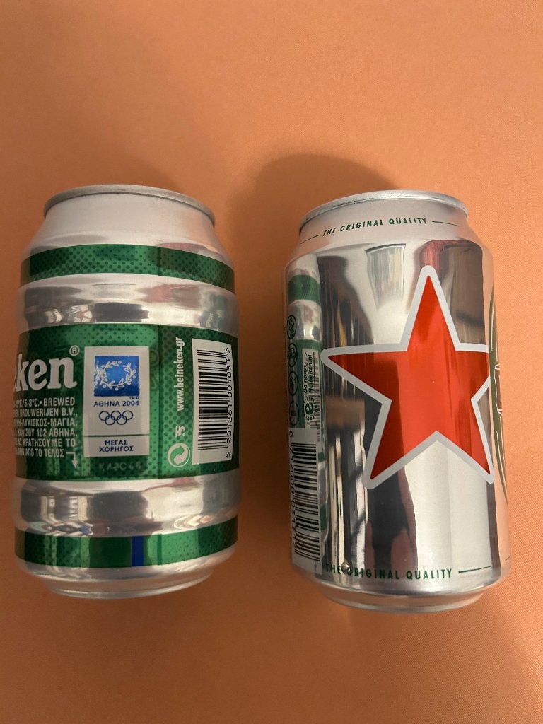 Heineken blikjes, Verzamelen, Ophalen, Zo goed als nieuw, Overige typen, Heineken