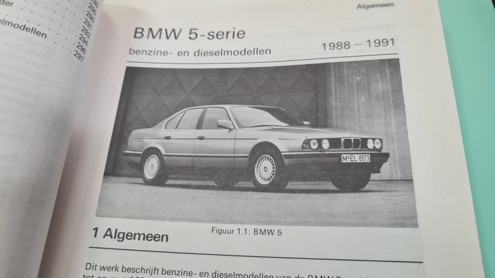 BMW 5 Serie vraagbaak 1988 1994, Ophalen of Verzenden