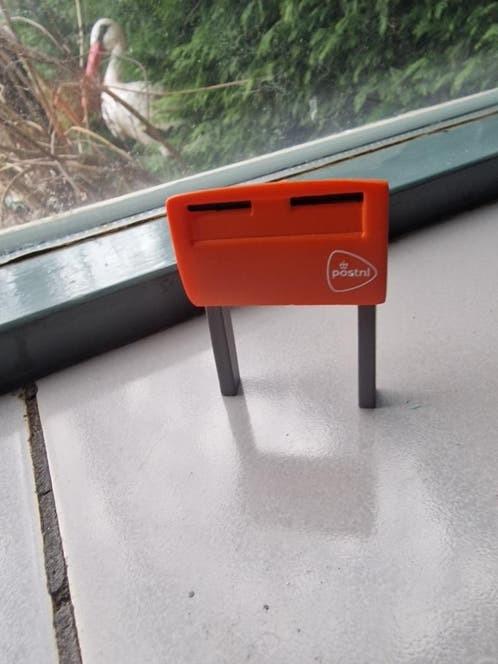 PostNL brievenbus miniatuur - speelgoed, Ophalen of Verzenden