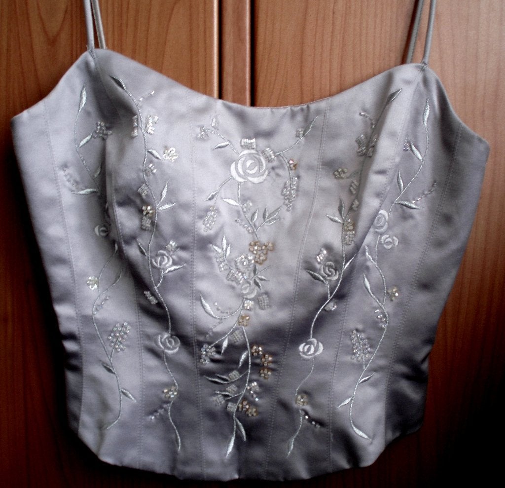 Michaelangelo corset korset Trouwkleding Handwerk, Verzenden, Zo goed als nieuw, Overige kleuren, Trouwjurk