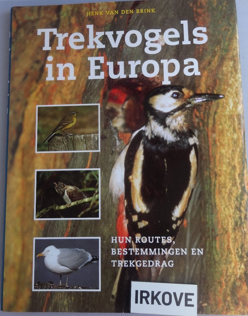 TREKVOGELS IN EUROPA * Henk van den Brink *, Verzenden, Zo goed als nieuw, Vogels, Henk van den Brink