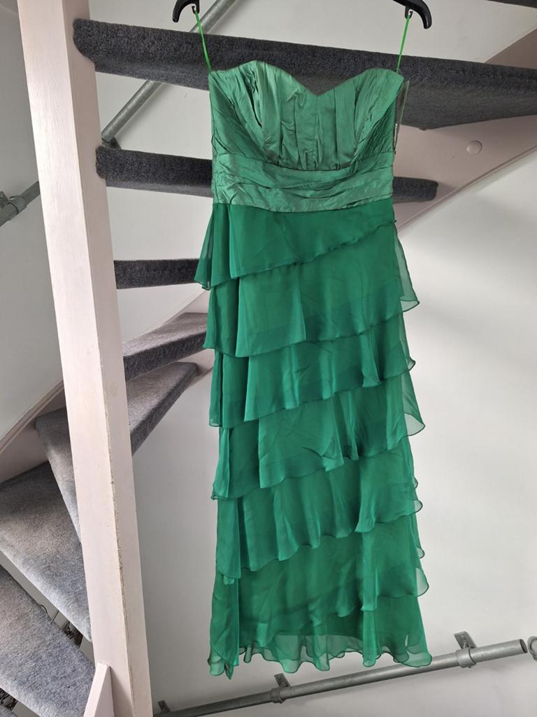 Betzzia Galajurk Groen Maat M, Kleding | Dames, Jurken, Maat 38/40 (M), Nieuw, Ophalen of Verzenden, Betzzia