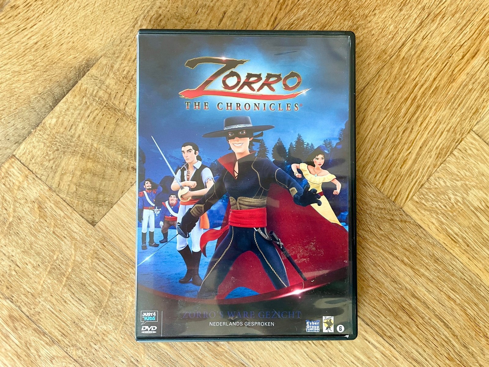Zorro Chronicles - Deel 3 op DVD (nette staat, met NL), Tekenfilm, Amerikaans, Zo goed als nieuw, Vanaf 6 jaar