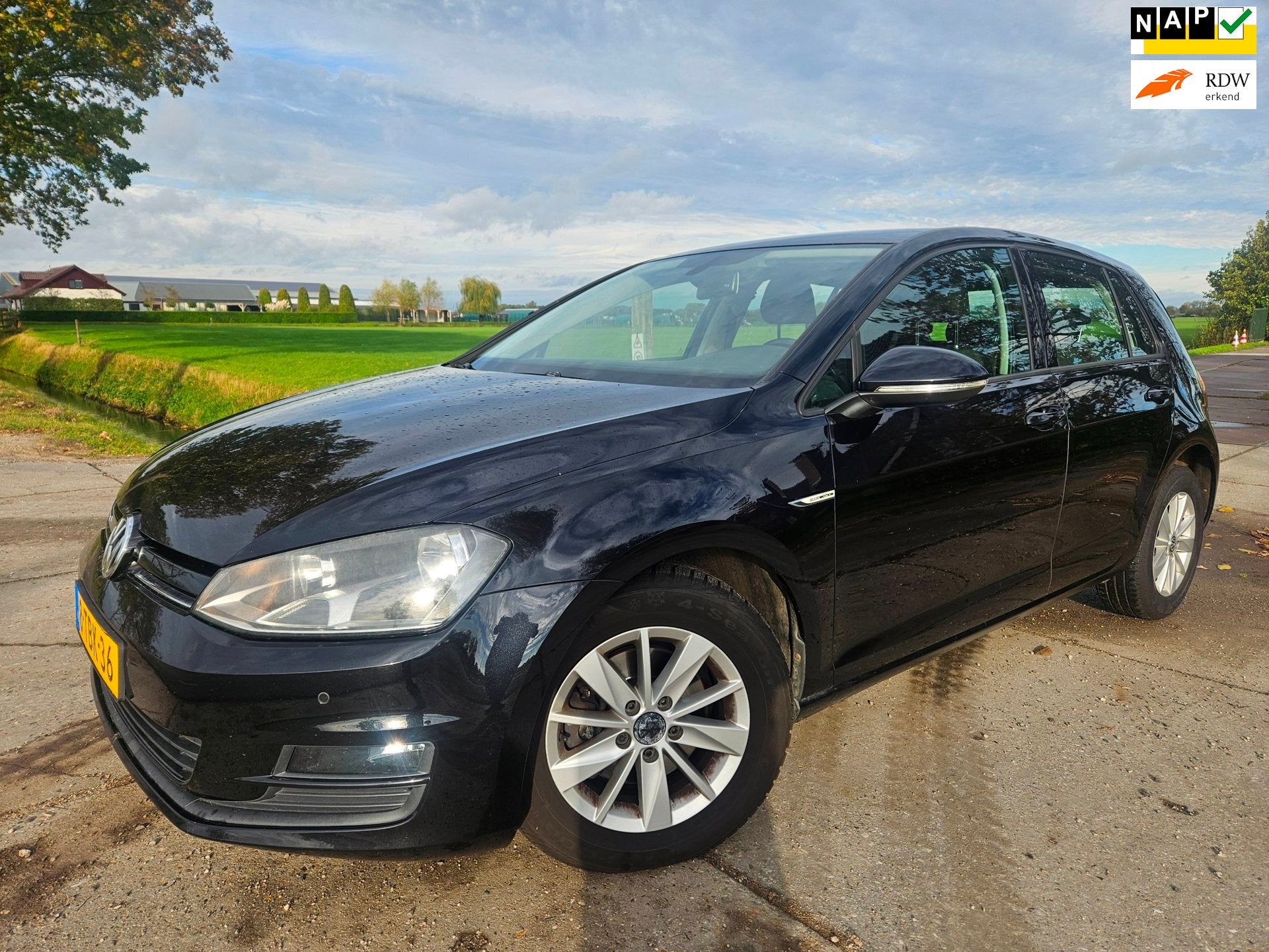 Volkswagen Golf 1.6 TDI Comfortline BlueMotion/ airco/ bj 20, Voorwielaandrijving, Euro 5, Gebruikt, 4 cilinders