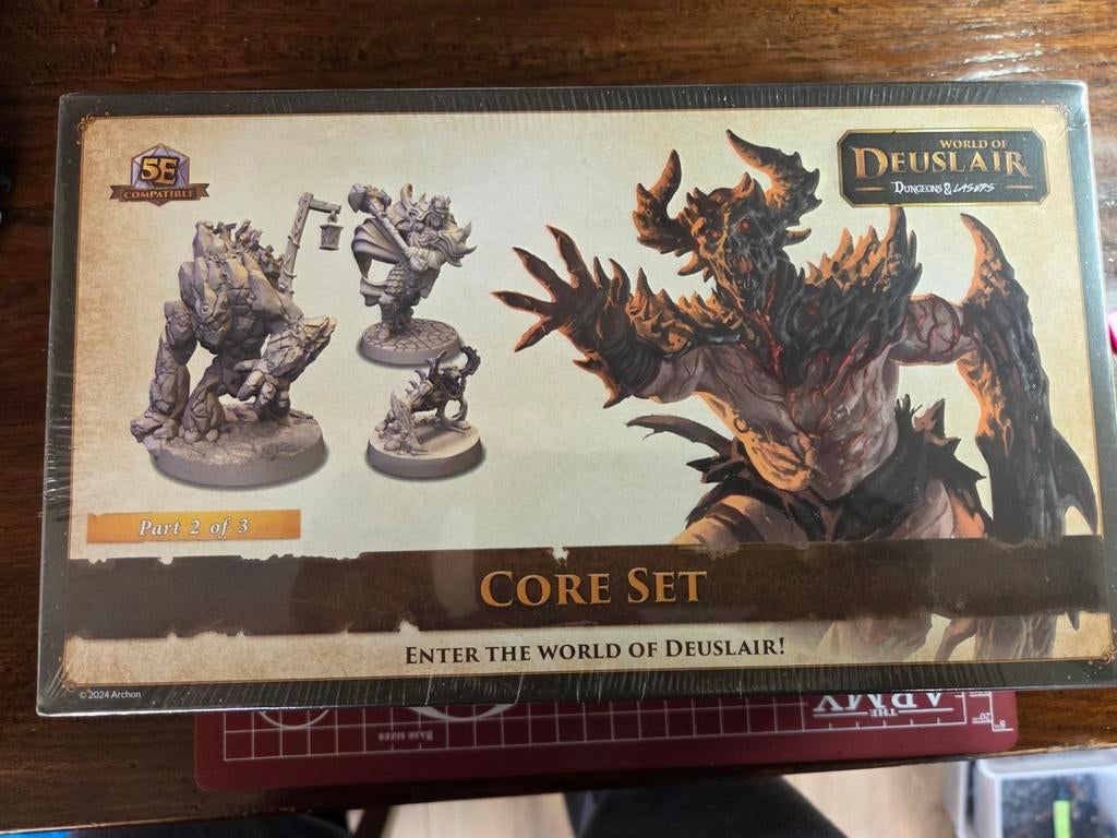 Deuslair Core Set - Dungeons & Dragons Compatibel, Ophalen of Verzenden, Nieuw, Overige soorten, Figuurtje(s)