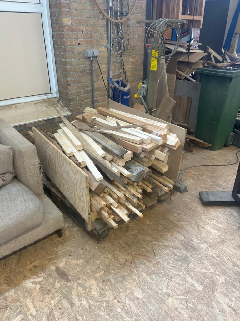 Diverse partij brandhout - Ideaal voor kachel of vuurkorf, Tuin en Terras, Haardhout, Minder dan 3 m³, Ophalen of Verzenden, Overige houtsoorten