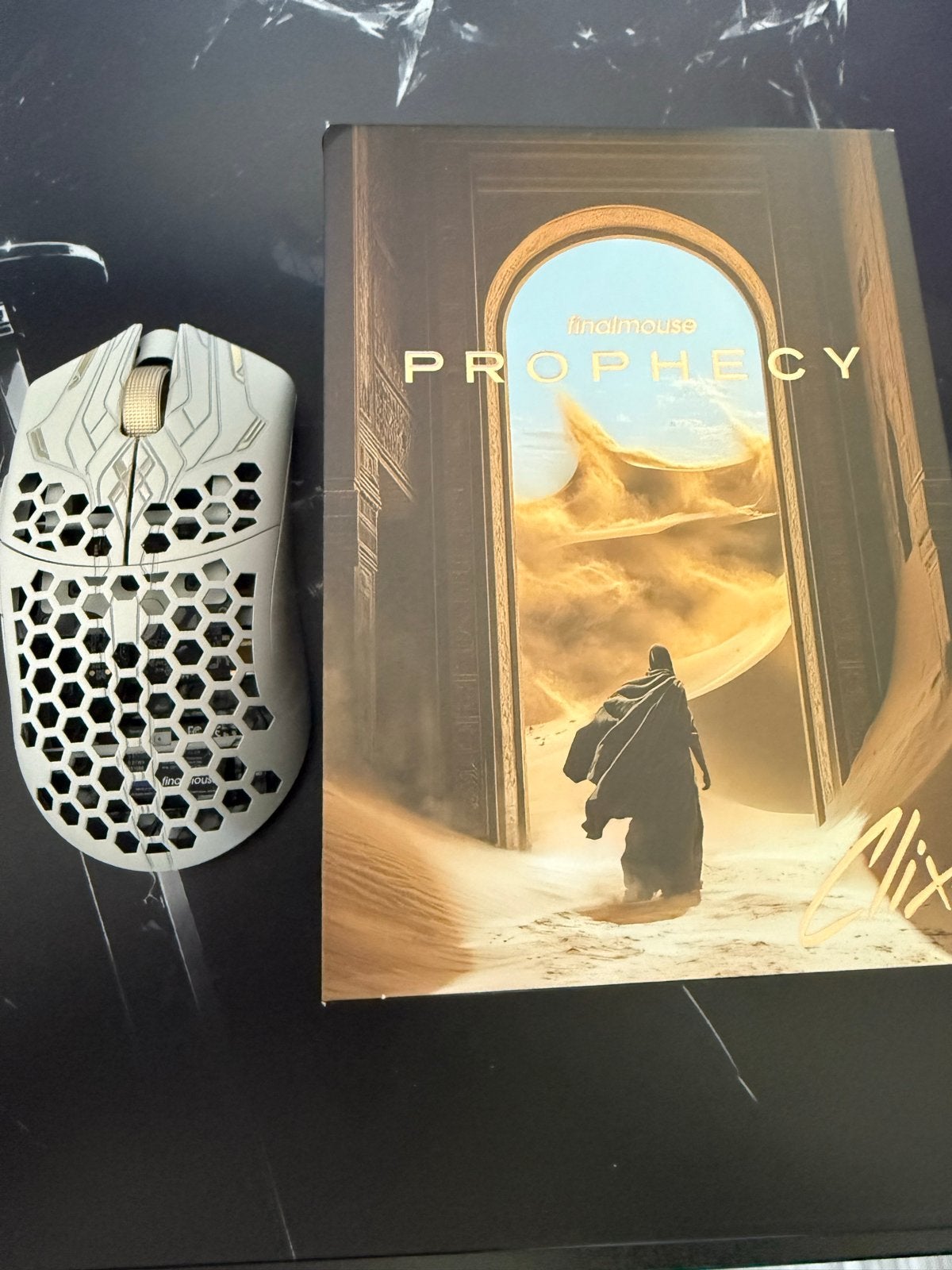 Finalmouse Prophecy Clix Edition - Nieuwstaat, Computers en Software, Muizen, Rechtshandig, Muis, Gaming muis, Ophalen of Verzenden