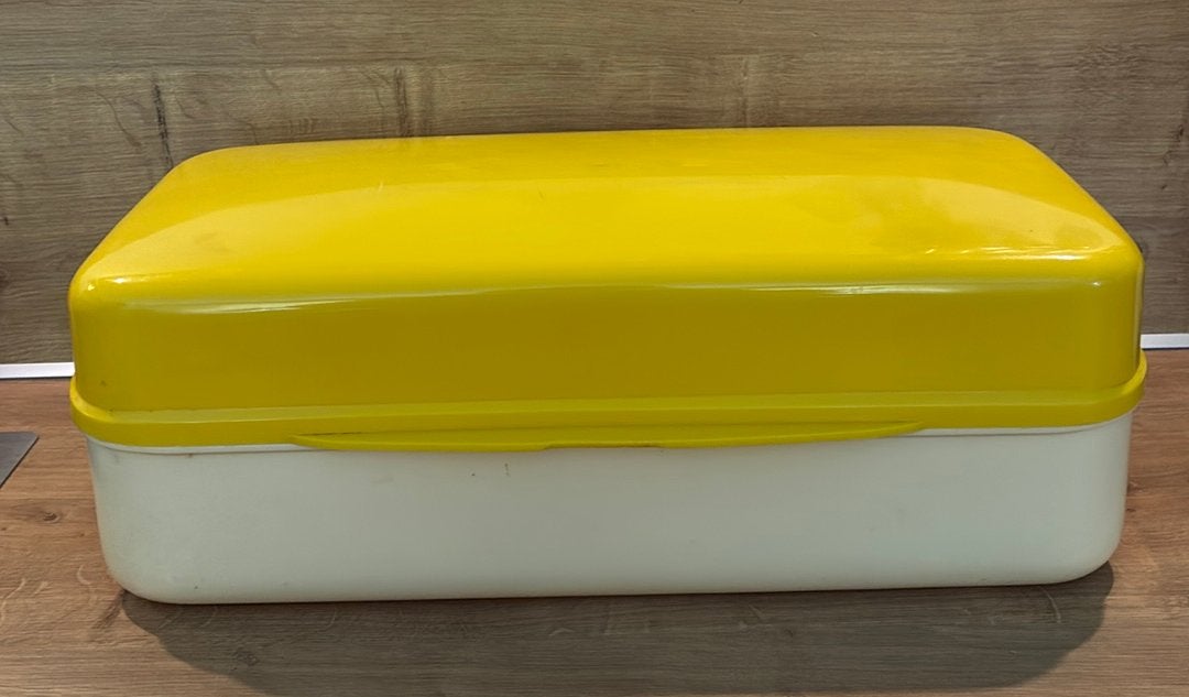 Becon vintage plastic broodtrommel, Ophalen