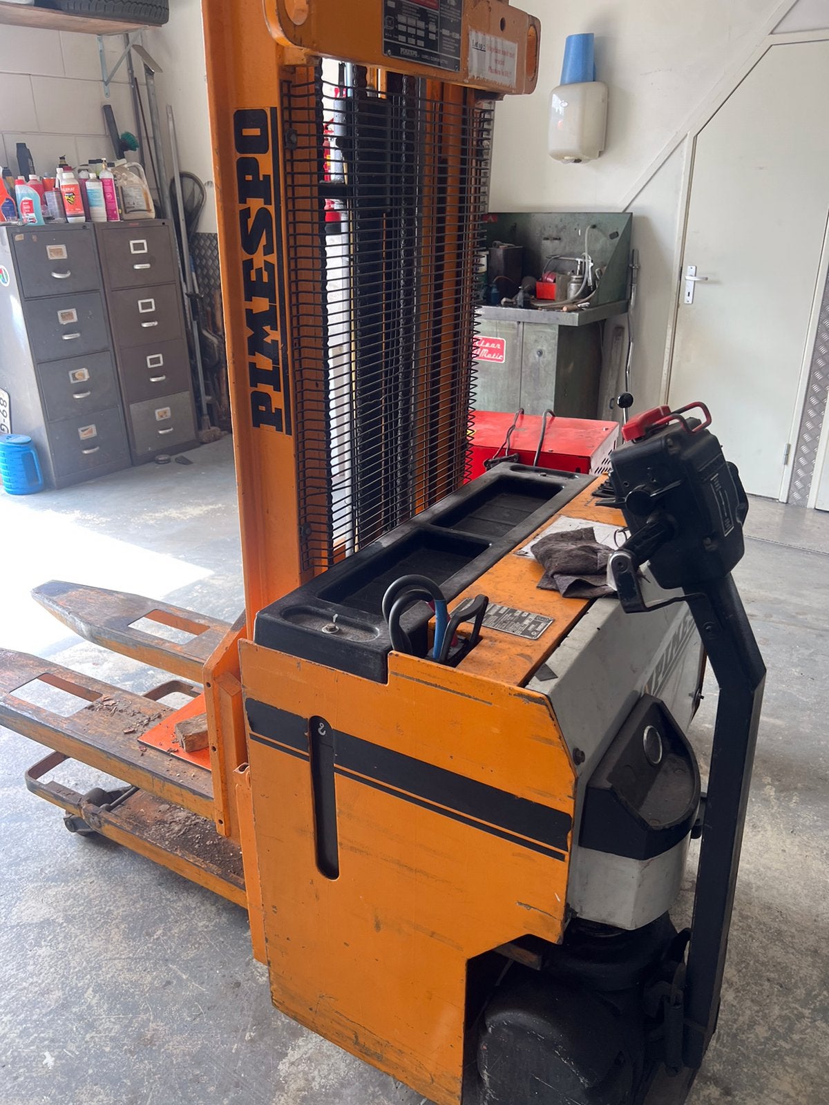 Stapelaar 1ton elektrisch, 1000 tot 2000 kg, Ophalen of Verzenden, Elektrisch, Stapelaar