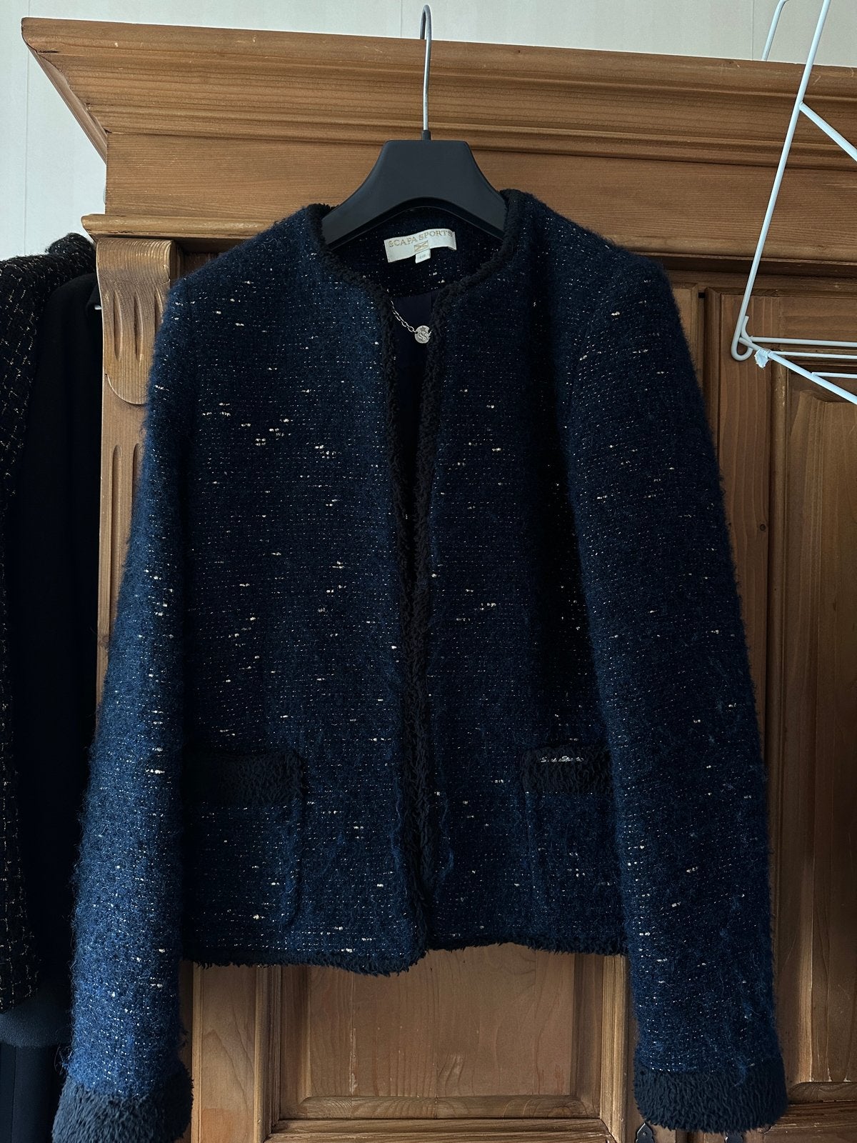 Scapa Sport blauw blazer jasje maat 176 (XS), Ophalen of Verzenden, Zo goed als nieuw, Maat 34 (XS) of kleiner, Blauw