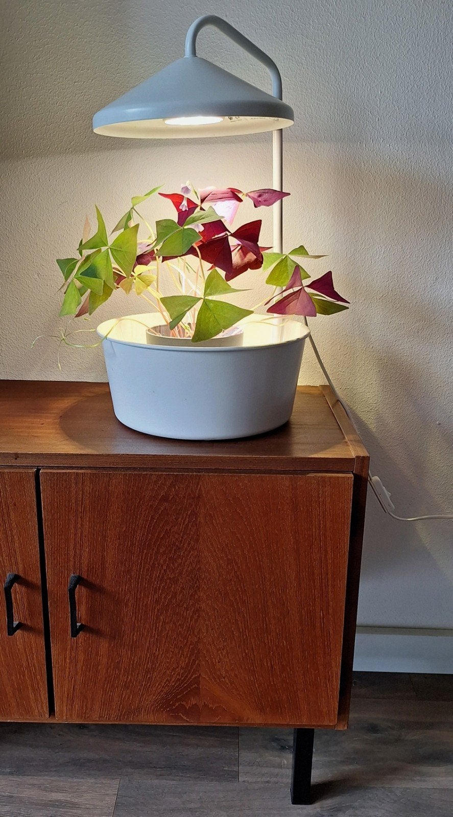 Witte Ikea Lamp Bittergurka Plantenbak Groeilamp, 50 cm, Wit, Ophalen of Verzenden, IKEA