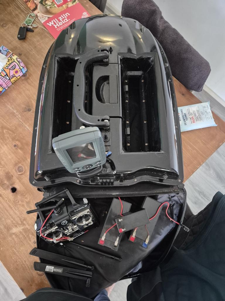 Voerboot Supérion met dieptemeter en afstandsbediening, Ophalen of Verzenden