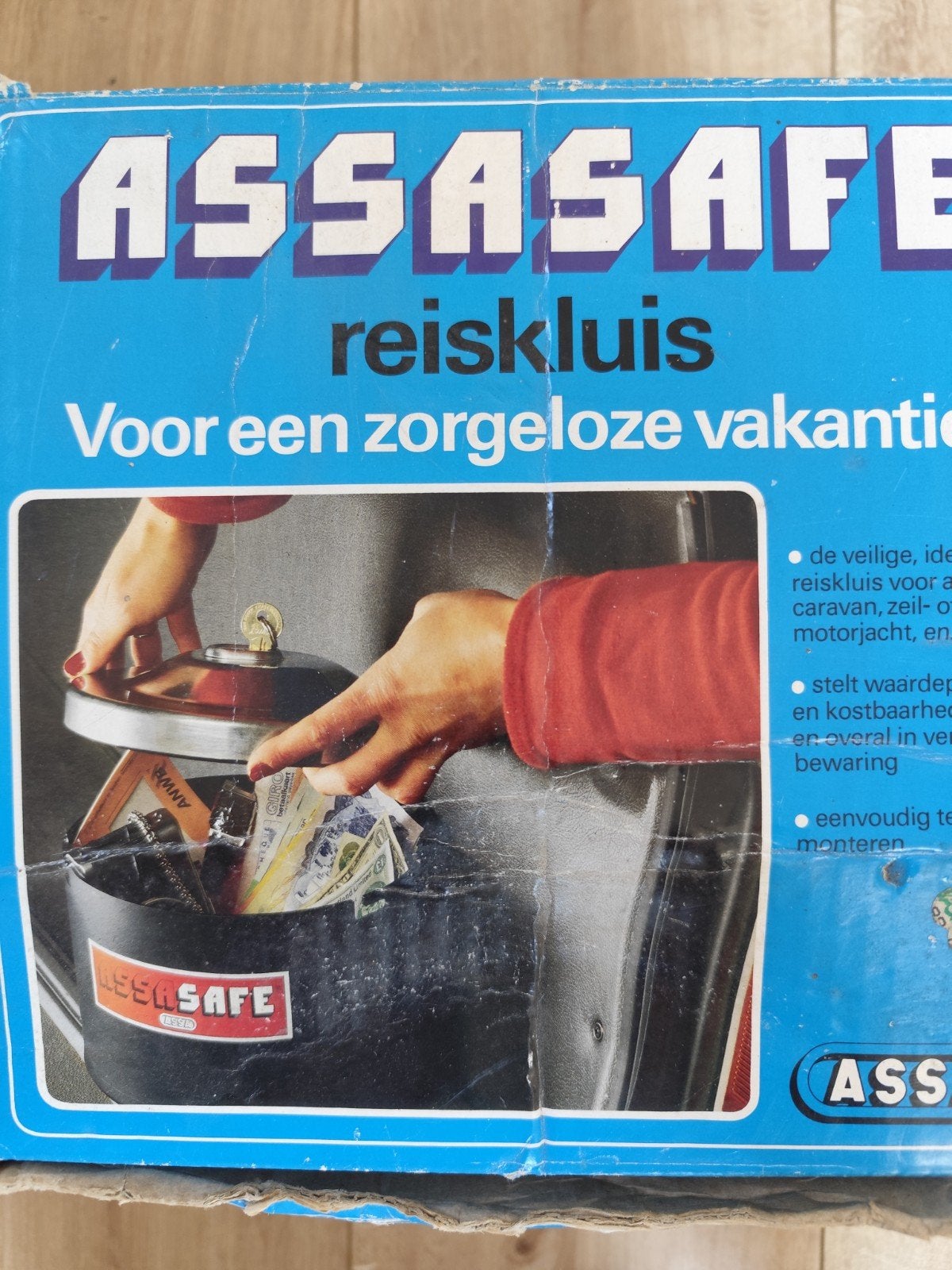 AssaSafe Reiskluis voor Auto, Camper of Caravan, Ophalen of Verzenden