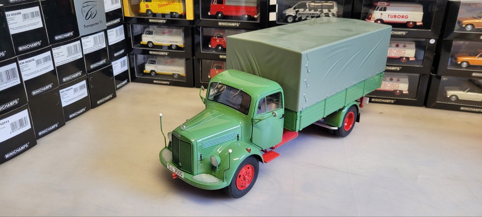 Schuco Mercedes L3500, Hobby en Vrije tijd, Ophalen of Verzenden, Zo goed als nieuw, Overige typen, Overige merken