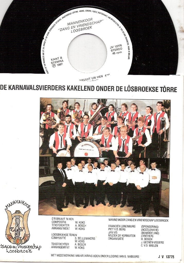 Loosbroek zeldzame vinyl single Lôsbroekse Torre, Ophalen, Gelezen