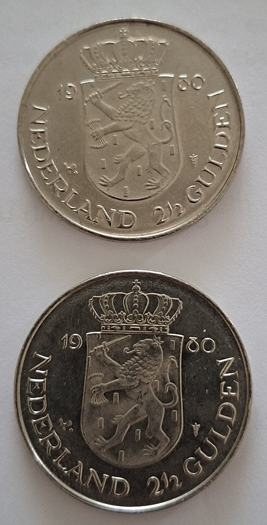 2½ Gulden, Ophalen of Verzenden, Koningin Juliana, 2½ gulden, Setje