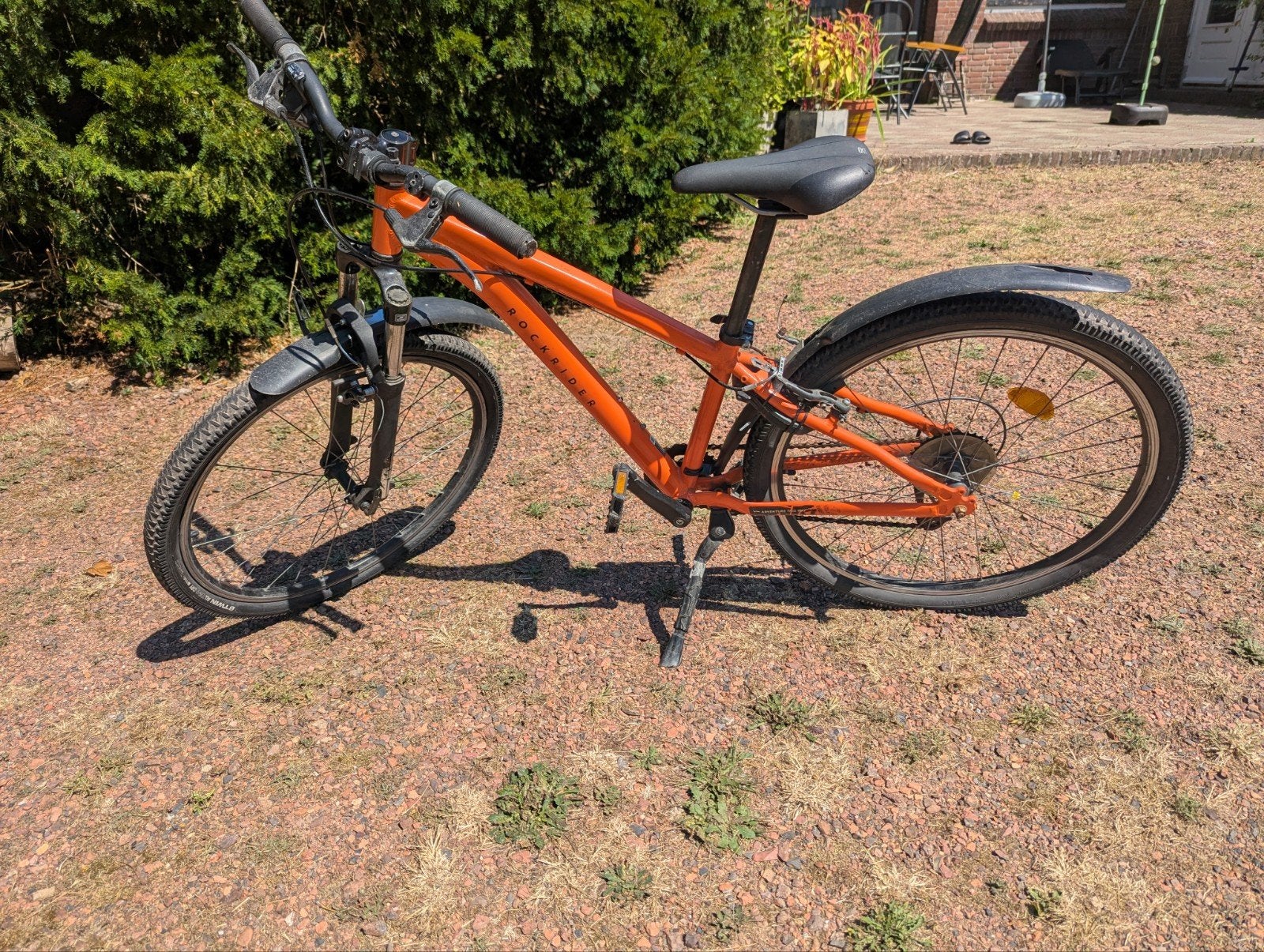 BTwin Rockrider Mountainbike 26 inch, Fietsen en Brommers, Gebruikt, Velgrem, Versnellingen, BTWIN