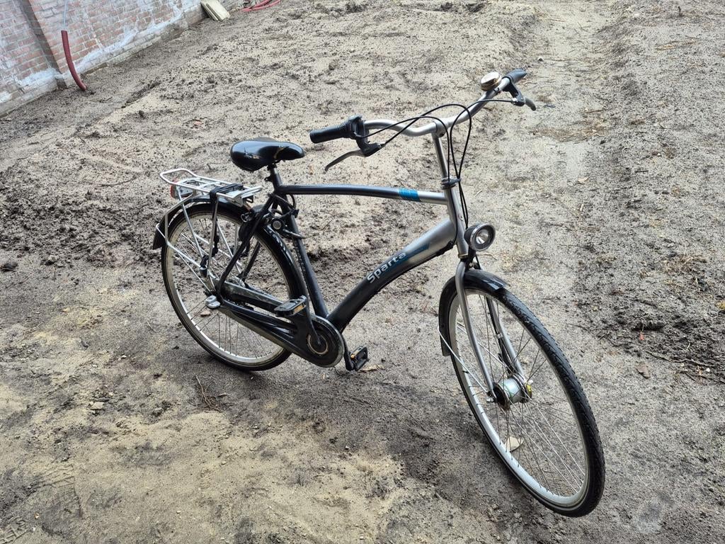 Sparta herenfiets - Degelijk en comfortabel, Ophalen, Sparta, Gebruikt, 57 tot 61 cm