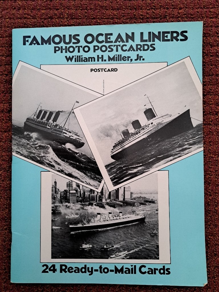 FOTOPOSTKAARTEN - William H Miller, Ophalen of Verzenden, Zo goed als nieuw, Motorboot of Zeilboot, Kaart, Foto of Prent