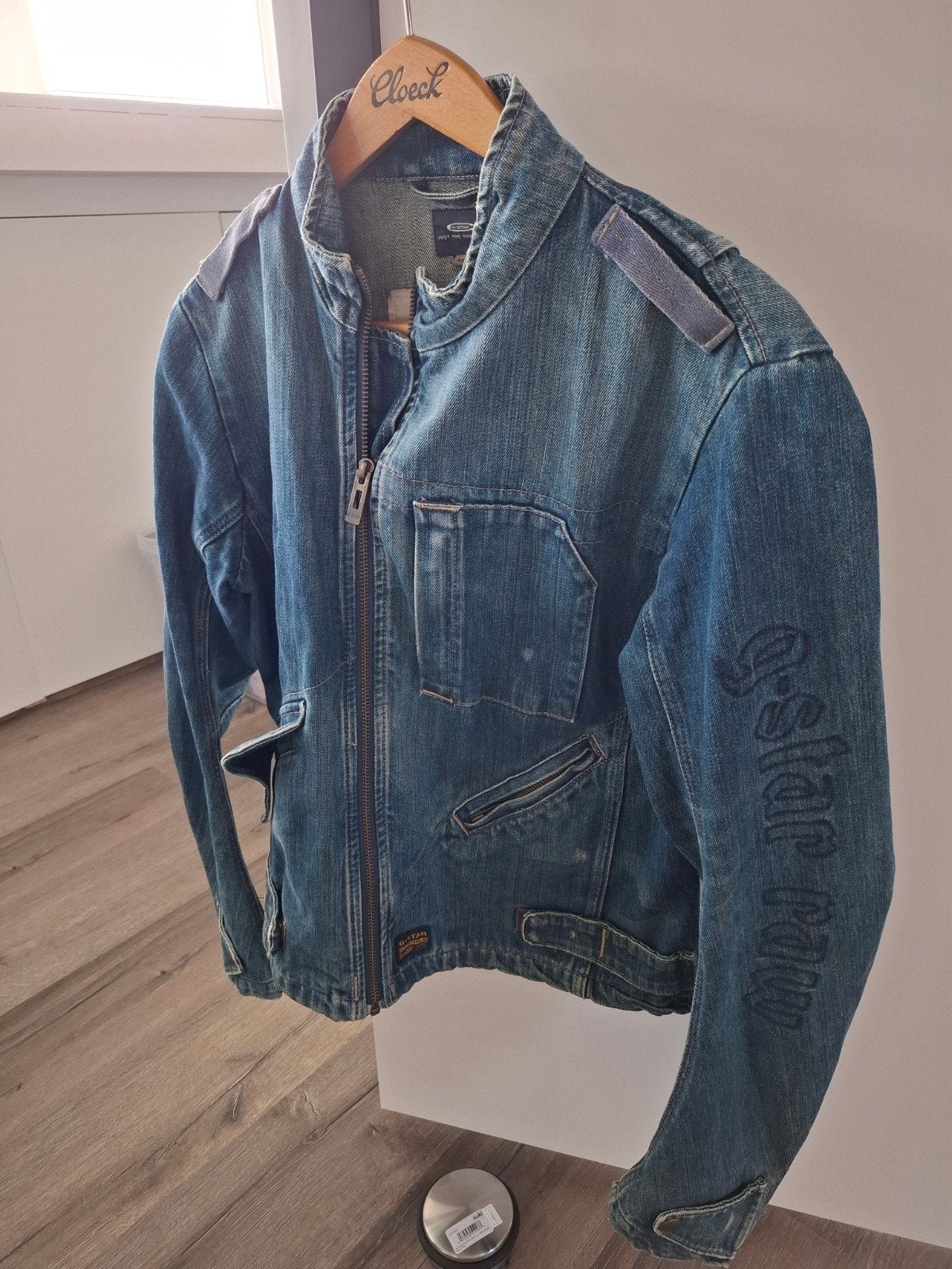 G-Star Spijkerjas Maat M (valt krap) - Vintage Look, Blauw, G-Star, Gedragen, Ophalen