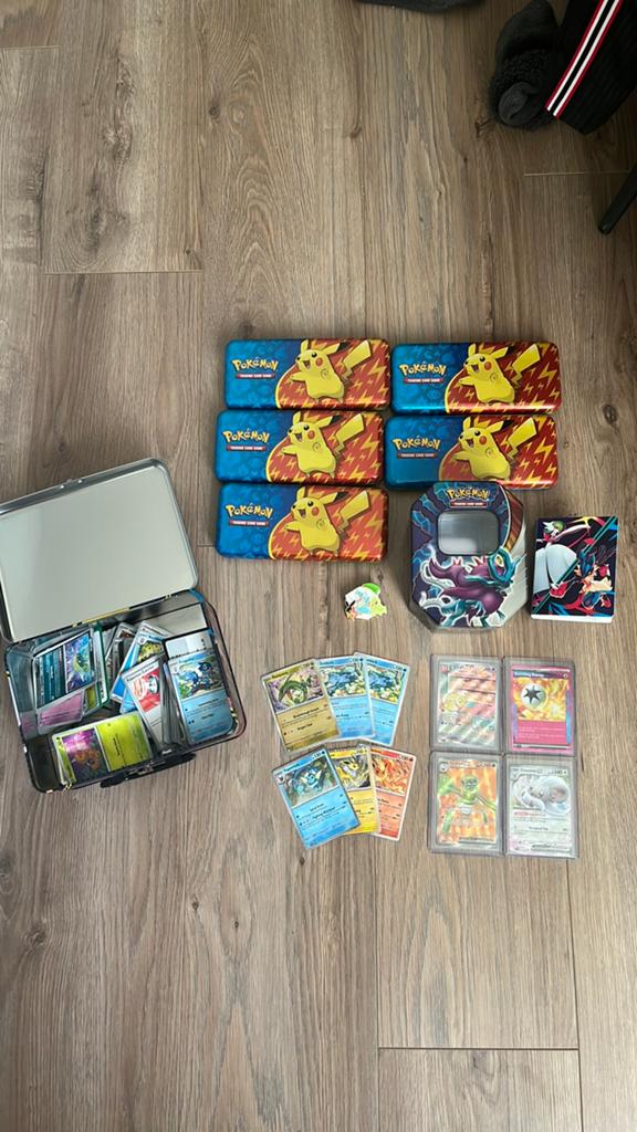 Pokemon collectie, Ophalen of Verzenden, Zo goed als nieuw