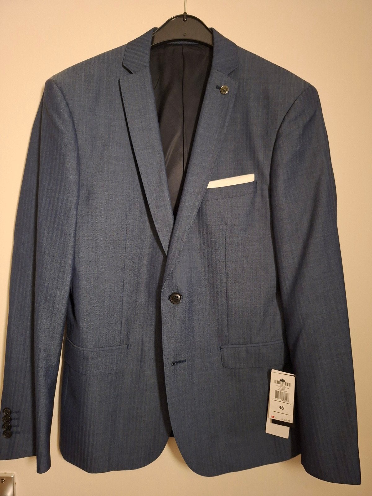 Heren Blauwe Colbert Merk WE Maat 46, Kleding | Heren, Blauw, Nieuw, Ophalen of Verzenden, We