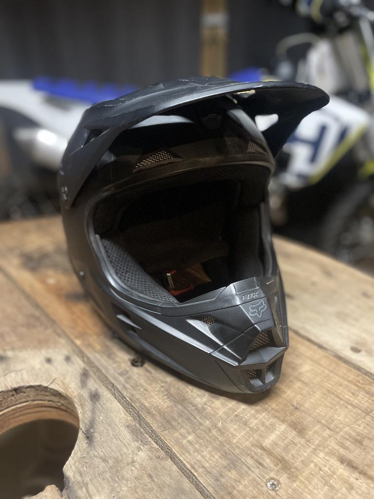Fox crosshelm, Motoren, Kleding | Motorkleding, Motorcrosskleding, Dames, Heren, Tweedehands, Ophalen of Verzenden
