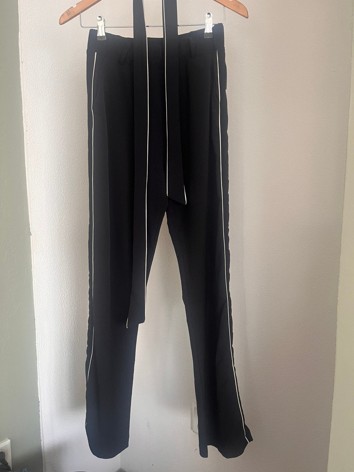 Je m’appelle broek  (travelstof) maat 38 zwart/wit, Kleding | Dames, Maat 38/40 (M), Zwart, Ophalen of Verzenden, Zo goed als nieuw