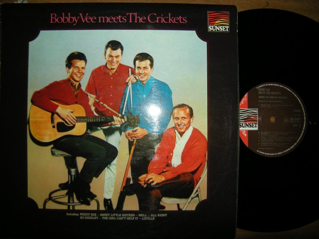 Bobby Vee and The Crickets (Bobby Vee meets The Crickets), Ophalen of Verzenden, Zo goed als nieuw, 12 inch, Rock-'n-roll