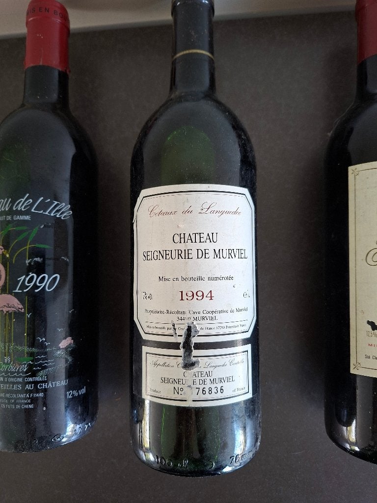Château Seigneurie de Murviel 1994 Rode Wijn, Ophalen, Frankrijk, Nieuw, Rode wijn
