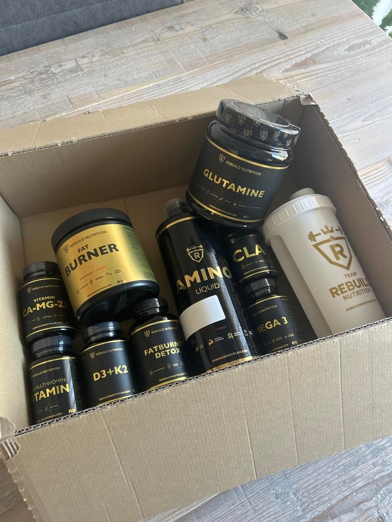 Rebuild Nutrition supplementen - Nieuw en ongeopend, Ophalen of Verzenden, Nieuw, Poeder of Drank