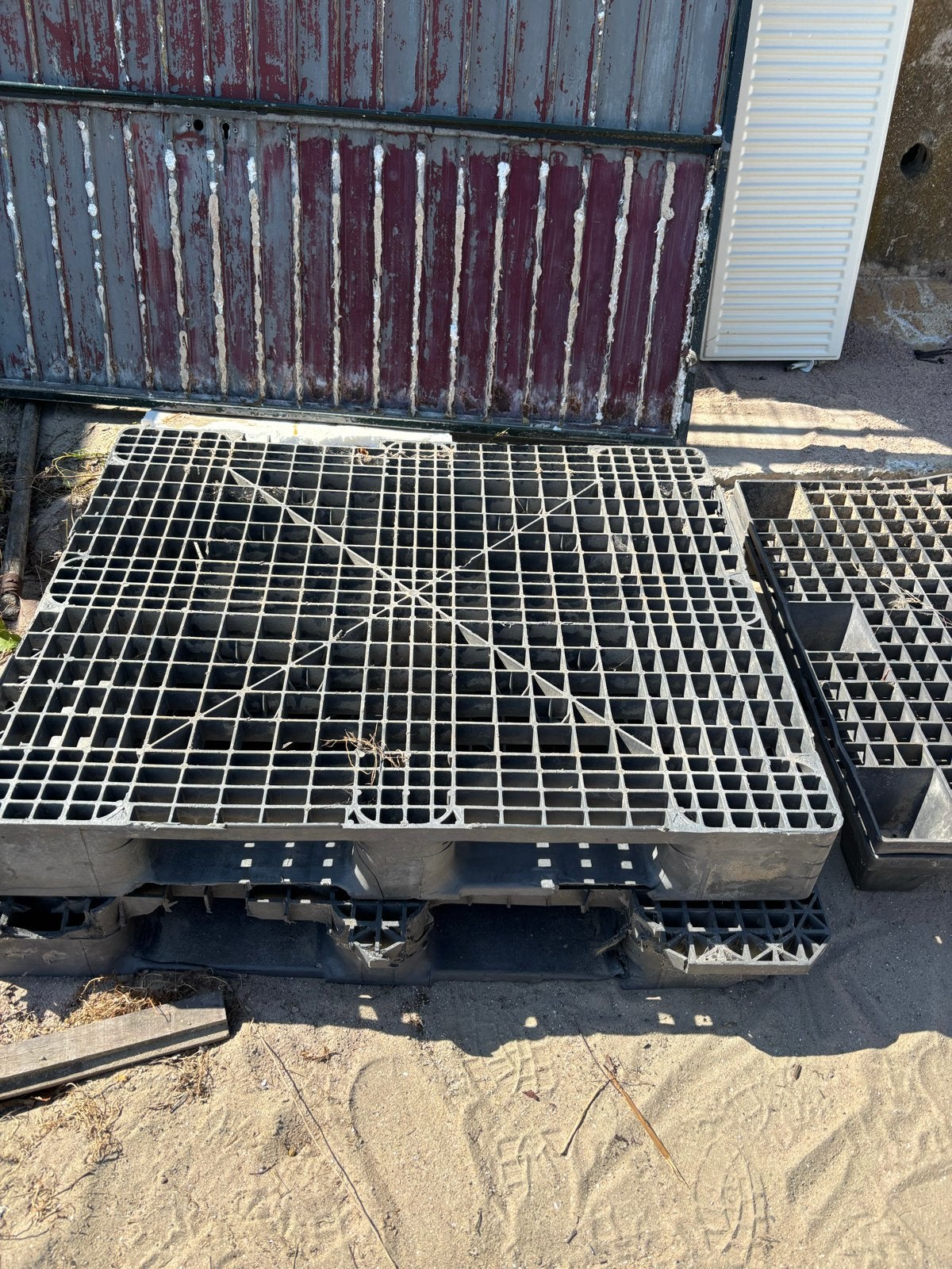Diverse gebruikte kunststof pallets - EOS Medium/Heavy, Ophalen