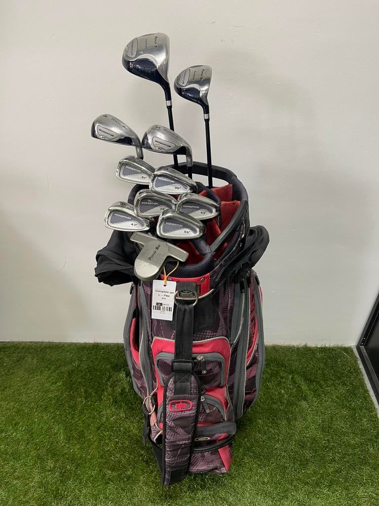 Powerbilt Momentum dames golfset, Sport en Fitness, Golf, Overige merken, Set, Gebruikt, -