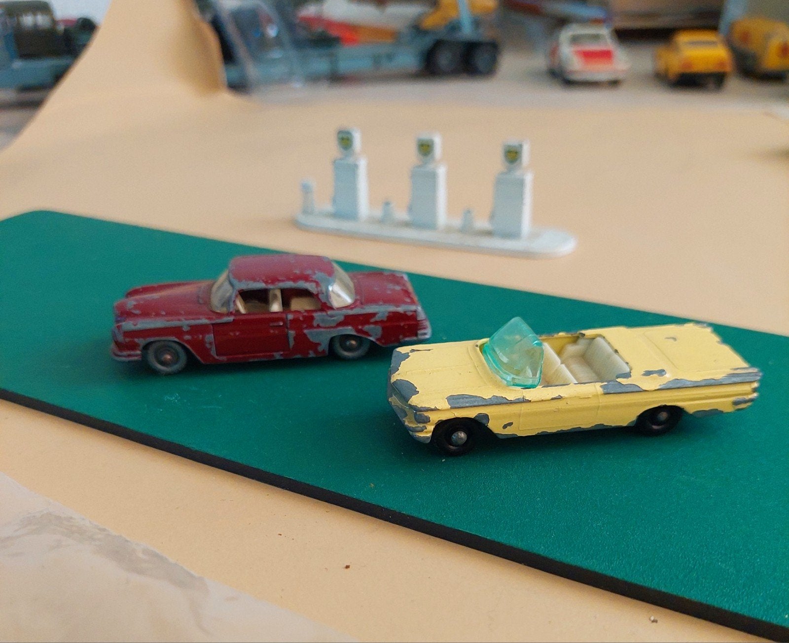 Matchbox Lesney Moko- 2 automodellen, Ophalen of Verzenden