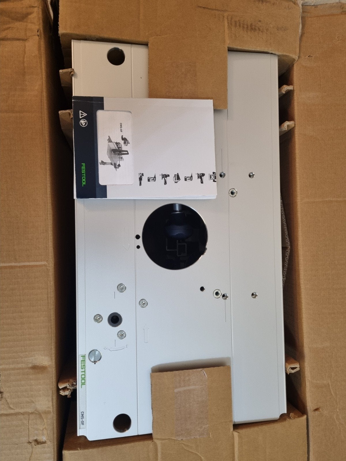 festool Module CMS-OF freesmodule  z.g.a.n, Ophalen, Zo goed als nieuw