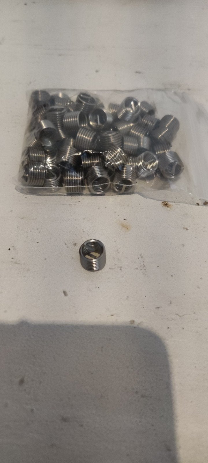 New helicoil set 50pcs M8x1,25x1,5(depth), Ophalen of Verzenden, Nieuw