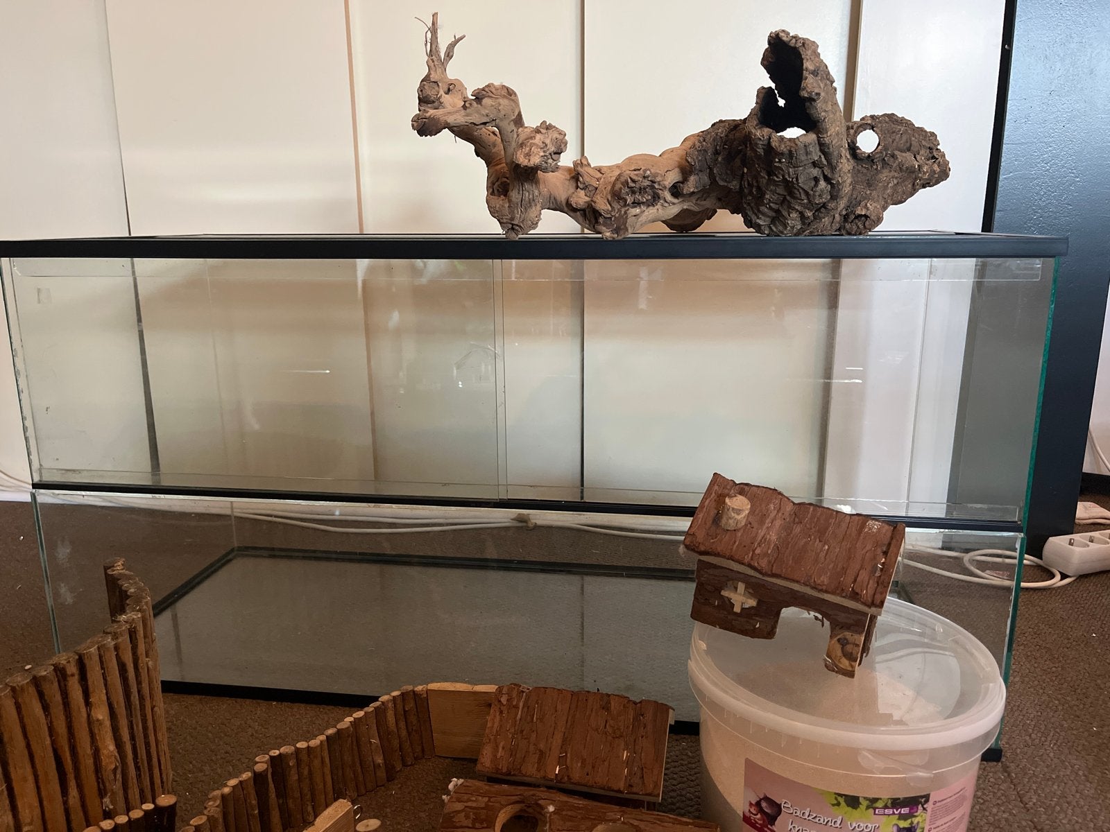 Hamster / gerbel bak terrarium, Ophalen, Zo goed als nieuw, Overige typen