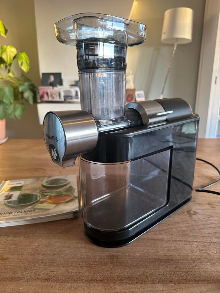 Philips Slowjuicer - Masticating juicer, Ophalen of Verzenden, Gebruikt, Elektrisch, Slowjuicer