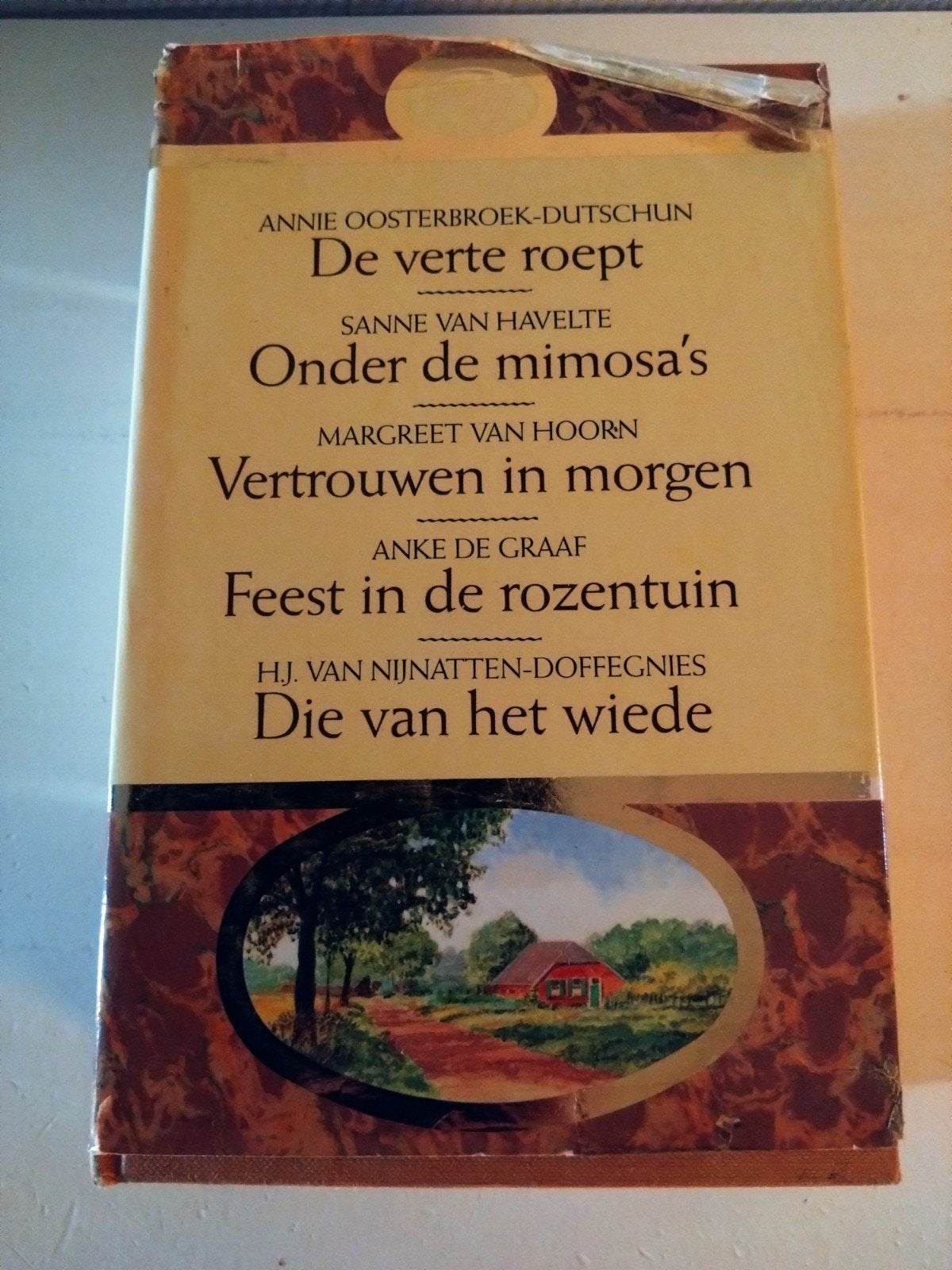 Gouden Vijf-omnibus: Nederlandse streek- en familieromans, Boeken, Ophalen of Verzenden, Gelezen, Diverse Nederlandse auteurs