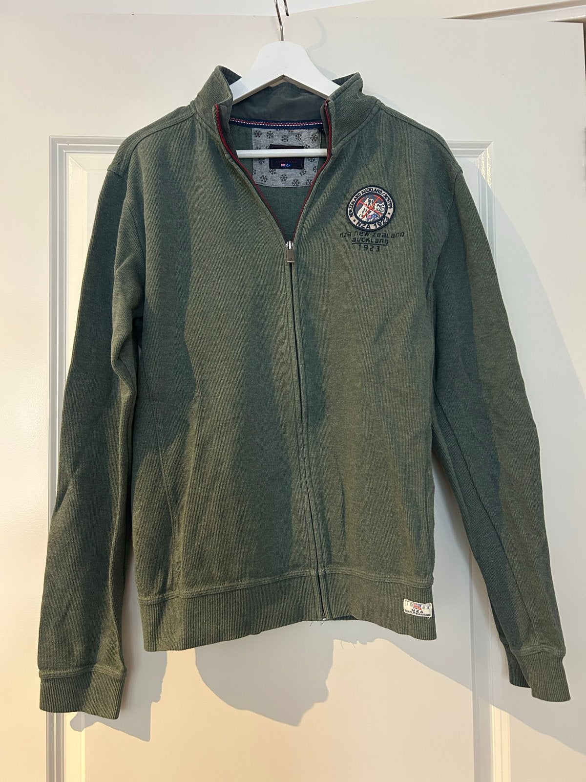 NZA New Zealand Auckland vest - Maat M - 100% katoen, Ophalen of Verzenden, Zo goed als nieuw, Maat 48/50 (M), Groen